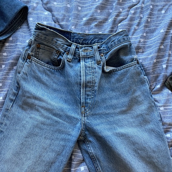 Re/done 70s Stove Pipe Jeans - Picture 8 of 10